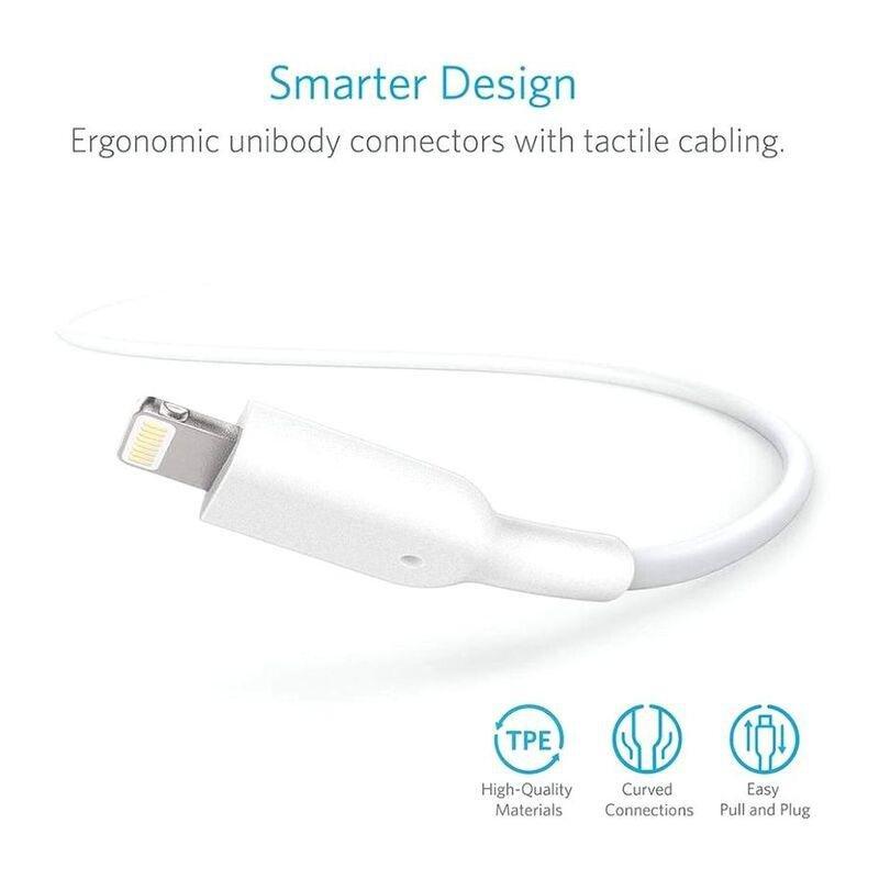 Anker Powerline II Lightning Cable 0.9M White, , large image number 1