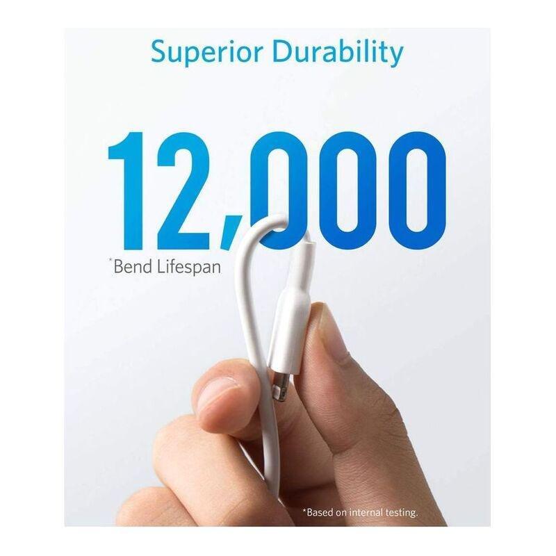 Anker Powerline II Lightning Cable 0.9M White, , large image number 2