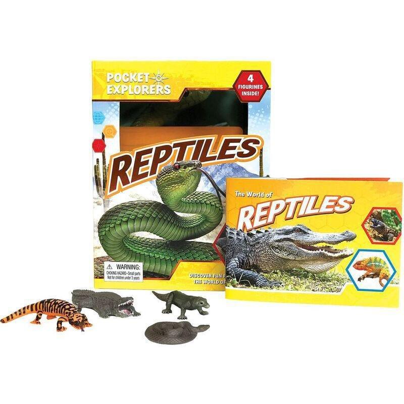 Reptiles Pocket Explorers | Phidal, , medium