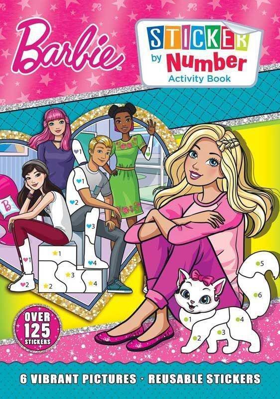 Barbie store activity book