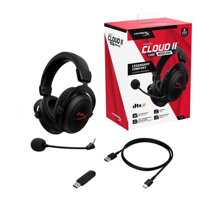 HyperX Cloud II Core Wireless Gaming Headset - Black, , large image number 2