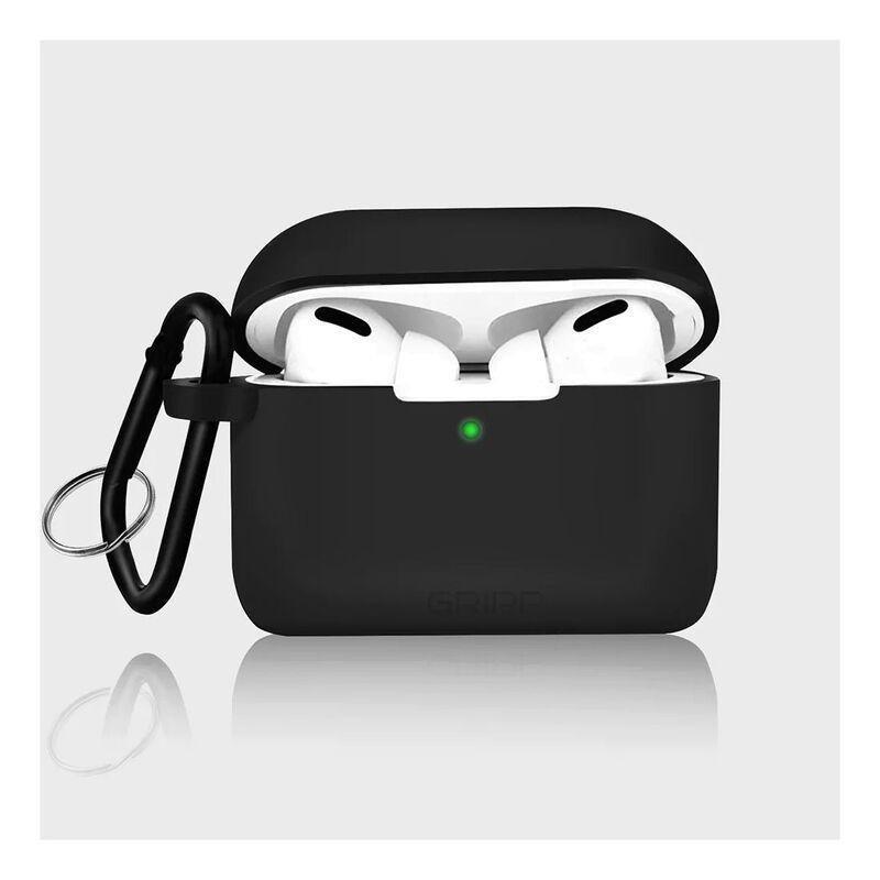 Gripp Rubon Case + Keyring Hook For Airpods Pro (2nd Generation) - Black, , medium