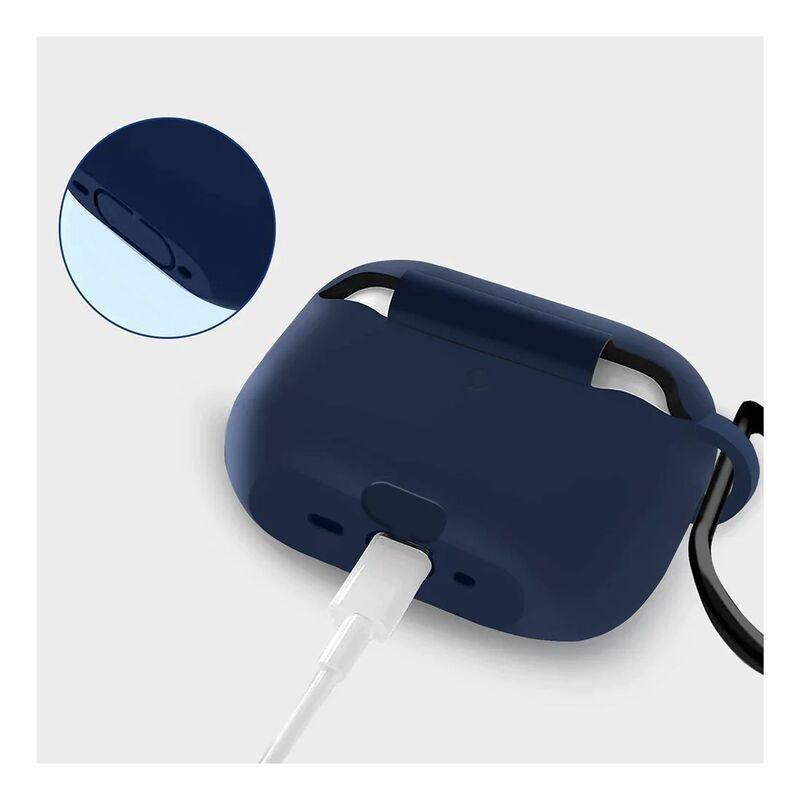Gripp Rubon Case + Keyring Hook For Airpods Pro (2nd Generation) - Indigo, , large image number 4