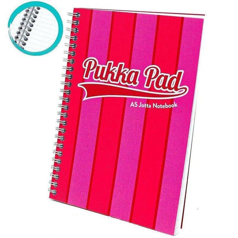 Pukka Vogue Spiral A5 Jotta Notebok - Pink, , large image number 1