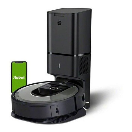 IROBOT - iRobot Roomba i8+ Wi-Fi Connected Self-Emptying Robot Vacuum