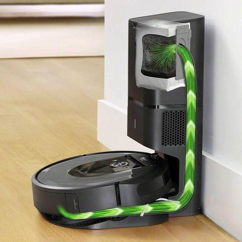 iRobot Roomba i8+ Wi-Fi Connected Self-Emptying Robot Vacuum, , large image number 1