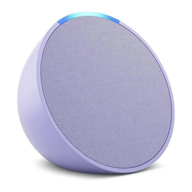 AMAZON - Echo Pop Full Sound Compact Wi-Fi and Bluetooth Smart Speaker with Alexa - Lavender Bloom