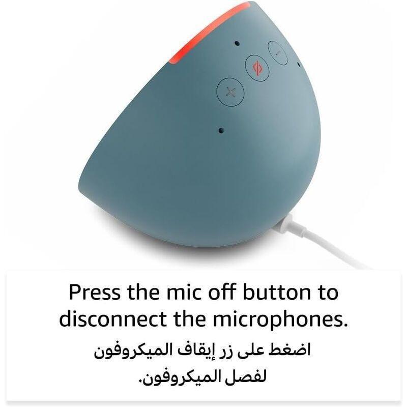 Echo Pop Full Sound Compact Wi-Fi and Bluetooth Smart Speaker with Alexa - Lavender Bloom, , large image number 2