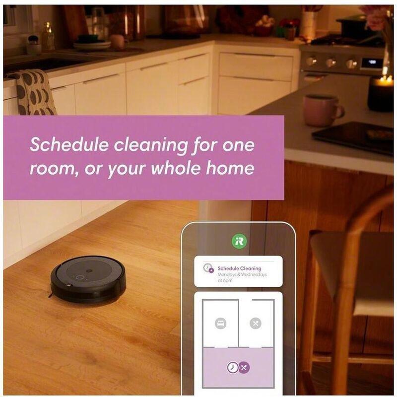 iRobot Roomba i5+ Wi-Fi Connected Self-Emptying Robot Vacuum