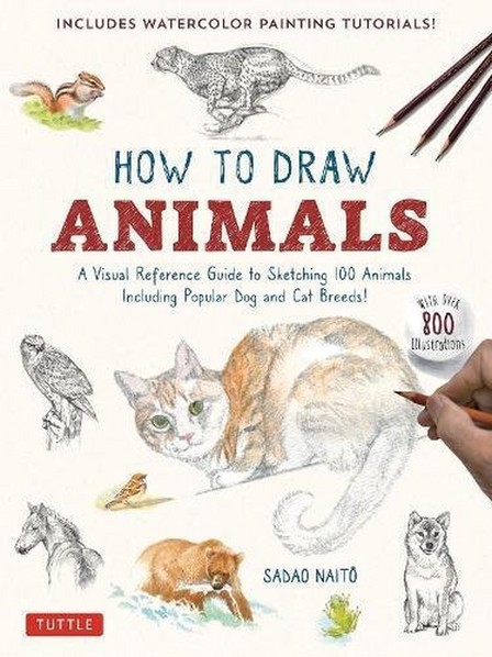TUTTLE PUBLISHING USA - How To Draw Animals | Sadao Naito