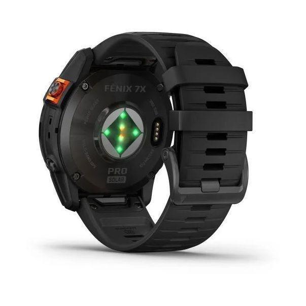 Garmin fenix 7X Pro - Solar Edition Smartwatch - Slate Grey with Black Band (51mm), , large image number 2