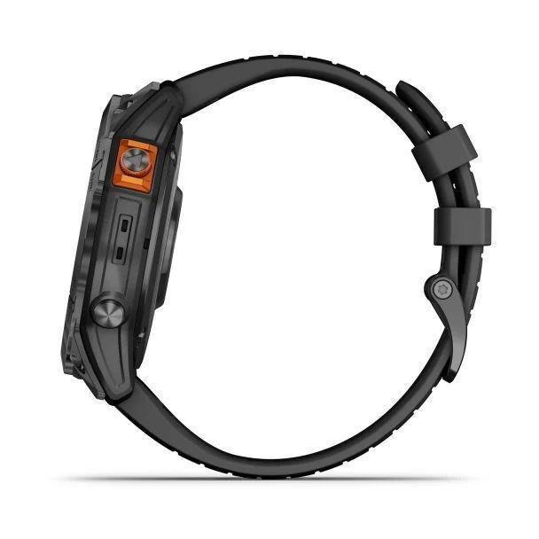 Garmin fenix 7X Pro - Solar Edition Smartwatch - Slate Grey with Black Band (51mm), , large image number 4