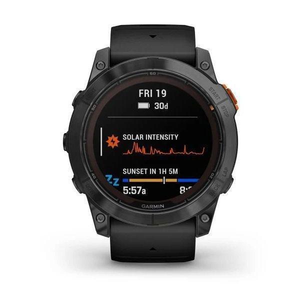 Garmin fenix 7X Pro - Solar Edition Smartwatch - Slate Grey with Black Band (51mm), , large image number 5