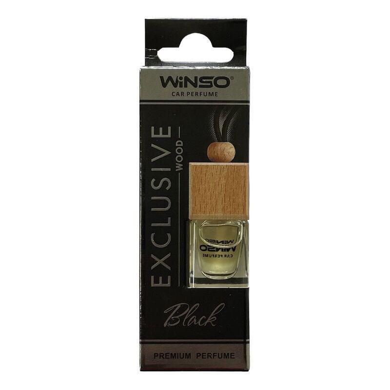 WINSO - Winso Exlusive Wood Car Air Freshener - Black C45