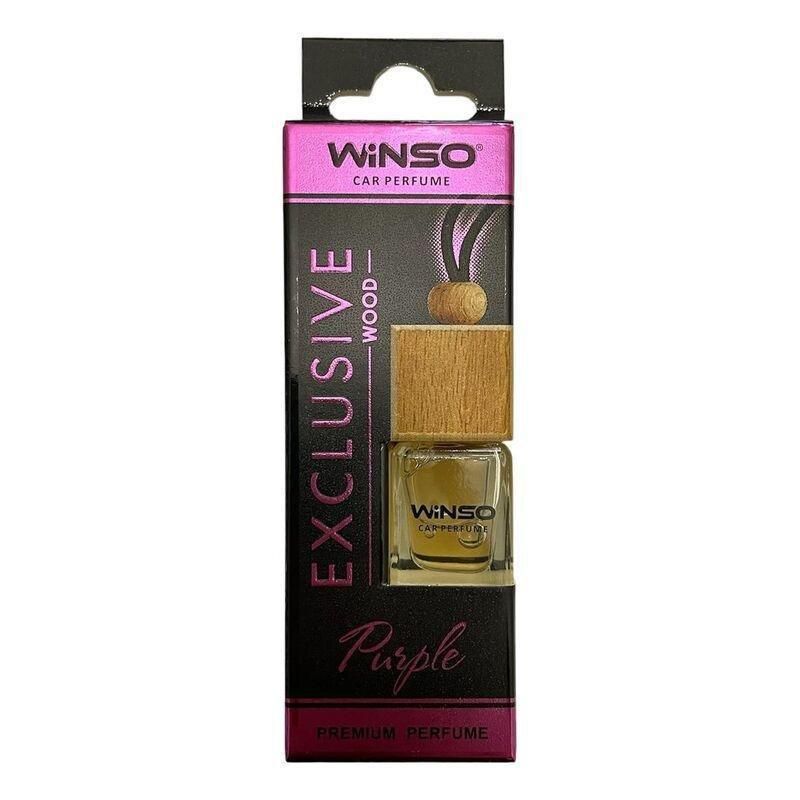 WINSO - Winso Exlusive Wood Car Air Freshener - Purple C45