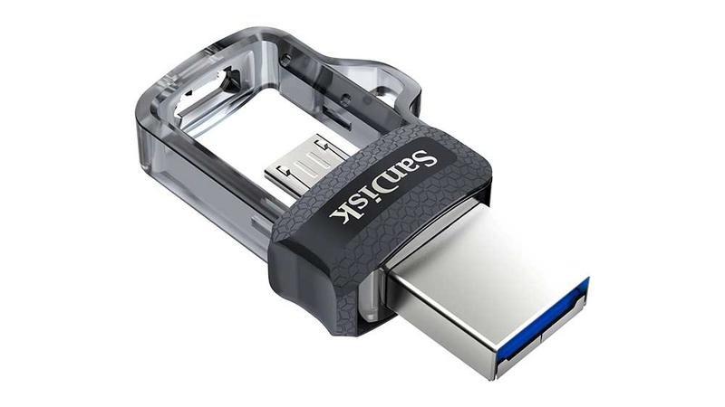 SanDisk Ultra Dual Drive M3.0 256GB Grey/Silver, , large image number 1