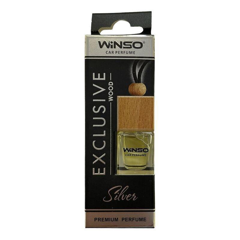 Winso Exlusive Wood Car Air Freshener - Silver C45, , large image number 0