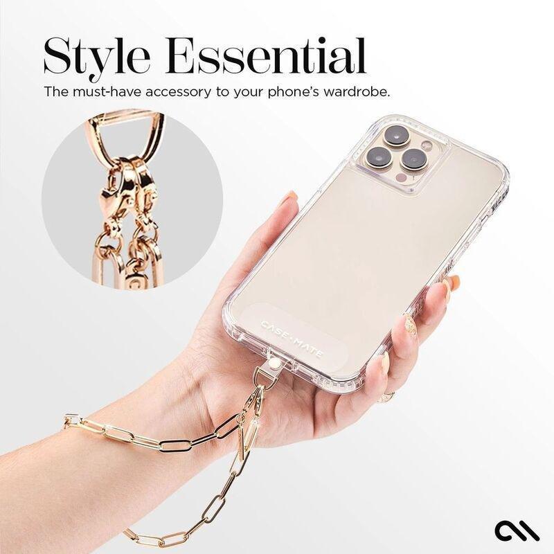 CASE-MATE - Case-Mate Gold Link Chain Phone Wristlet