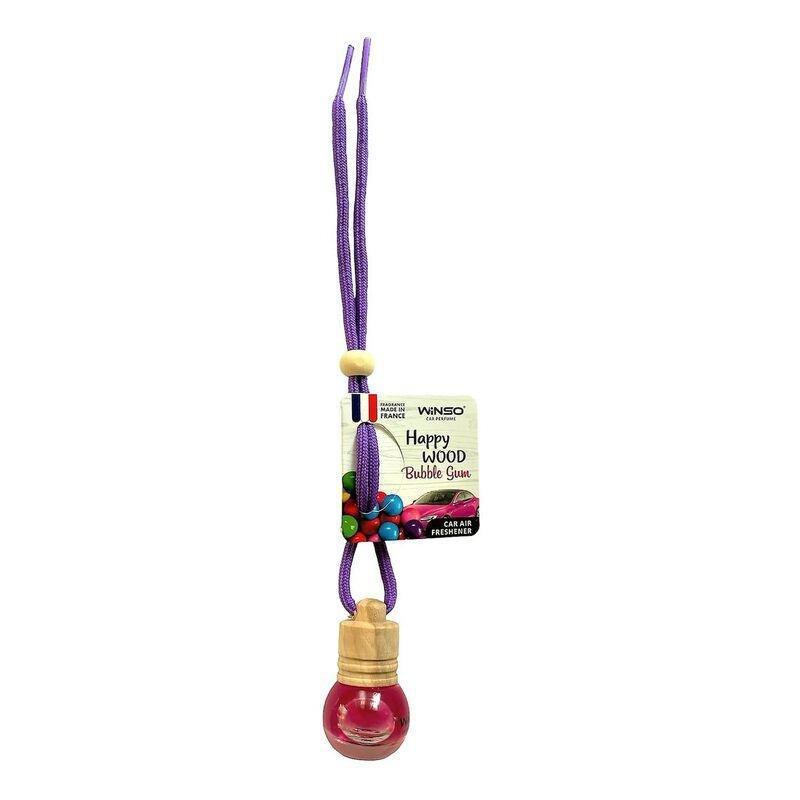 Winso Happy Wood Bubble Car Air Freshener - Gum C160 5.5 ml, , large image number 1