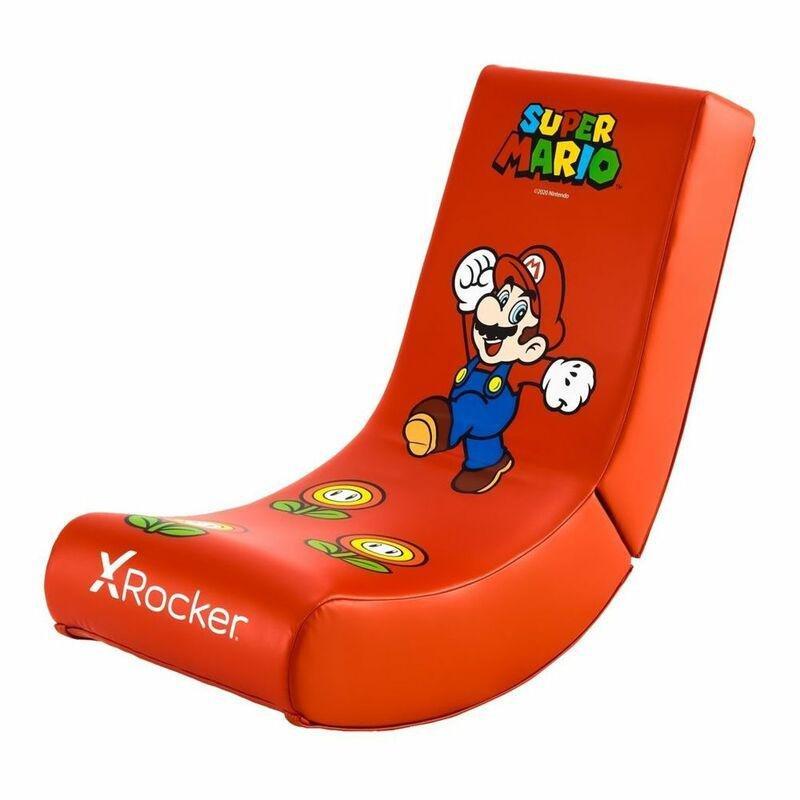 X-Rocker Nintendo Allstar Mario Gaming Rocking Chair, , large image number 0