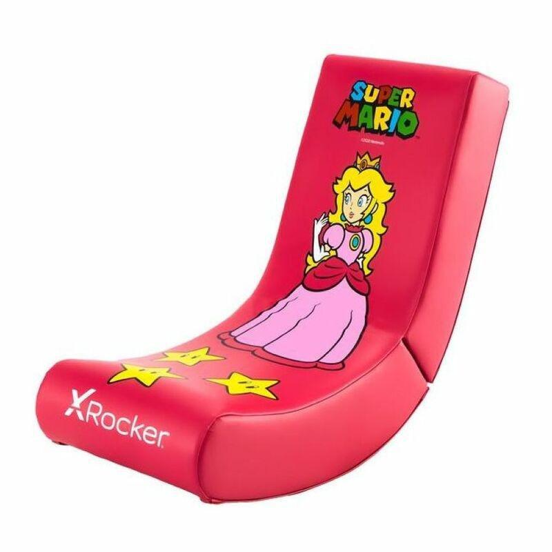 X-Rocker Nintendo Allstar Peach Gaming Rocking Chair, , large image number 2