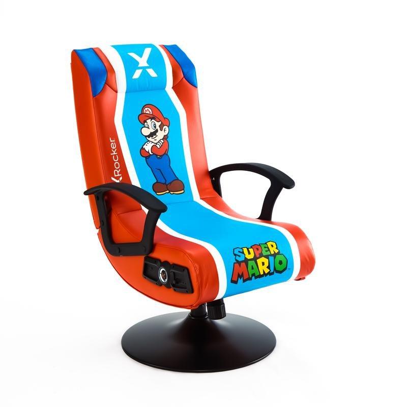X-Rocker Nintendo Mario Pedestal Gaming Chair, , large image number 5