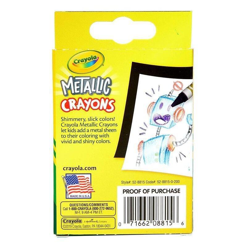 Crayola Metallic Crayons (Set of 24), , large image number 1