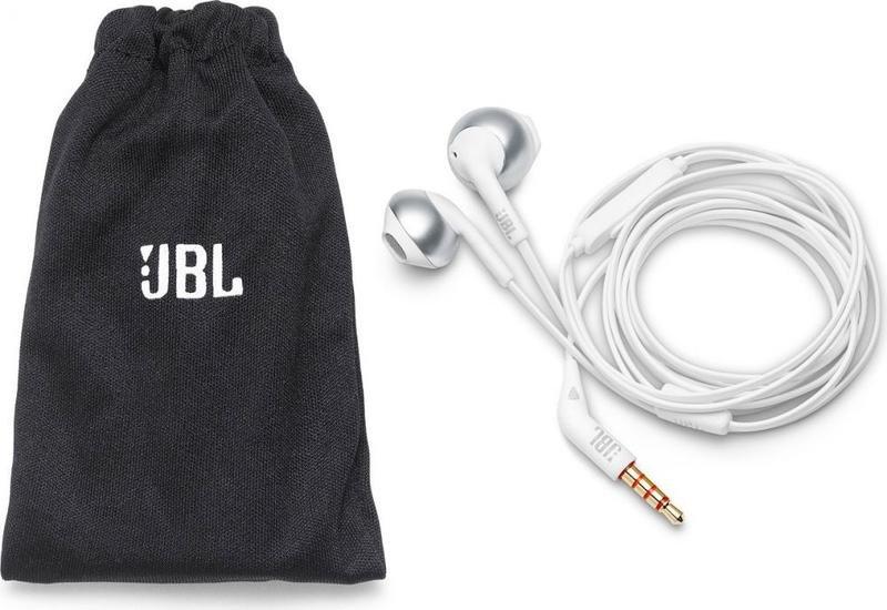 JBL T205 In-Ear Binaural Wired Earphones White, , large image number 1