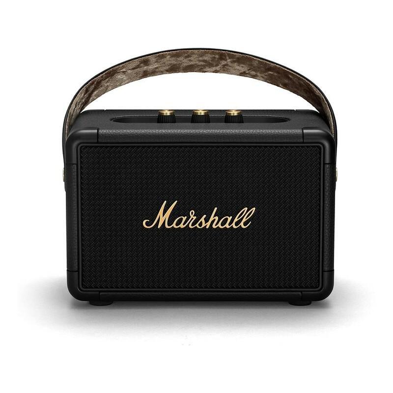 Marshall Kilburn II Black And Brass Portable Bluetooth Speaker, , large image number 0