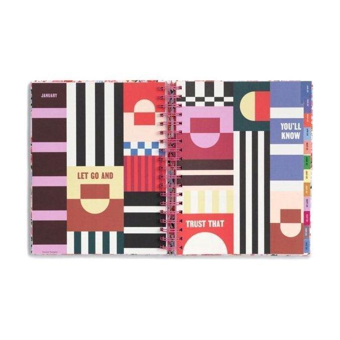 Ban.do 17-Month Large Planner There's So Much to Look Forward to Pink, , large image number 2