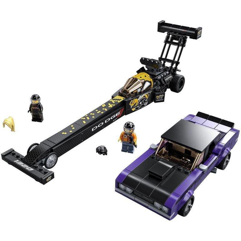 LEGO Speed Champions Dragster Muscle Cars Toy 76904, , large image number 8