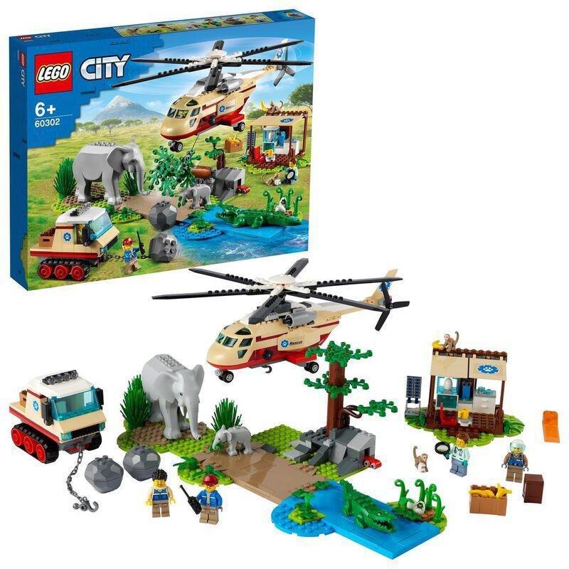 LEGO City Wildlife Rescue Operation Vet Set 60302, , large image number 0