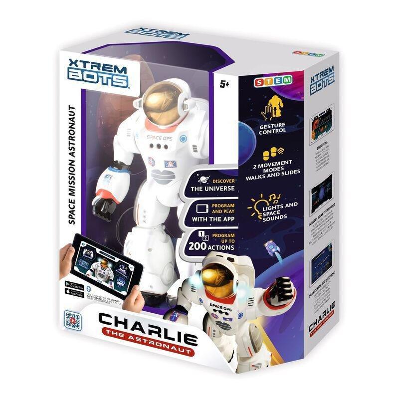 XTREM BOTS - Xtrem Bots Charlie The Astronaut Remote Control Robot