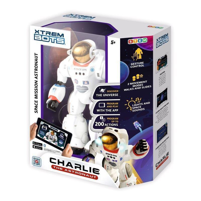 Xtrem Bots Charlie The Astronaut Remote Control Robot, , large image number 1