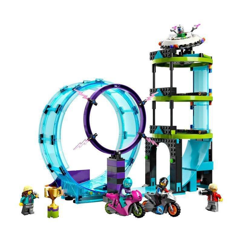 LEGO City Stunz Ultimate Stunt Riders Challenge 60361 (385 Pieces), , large image number 1