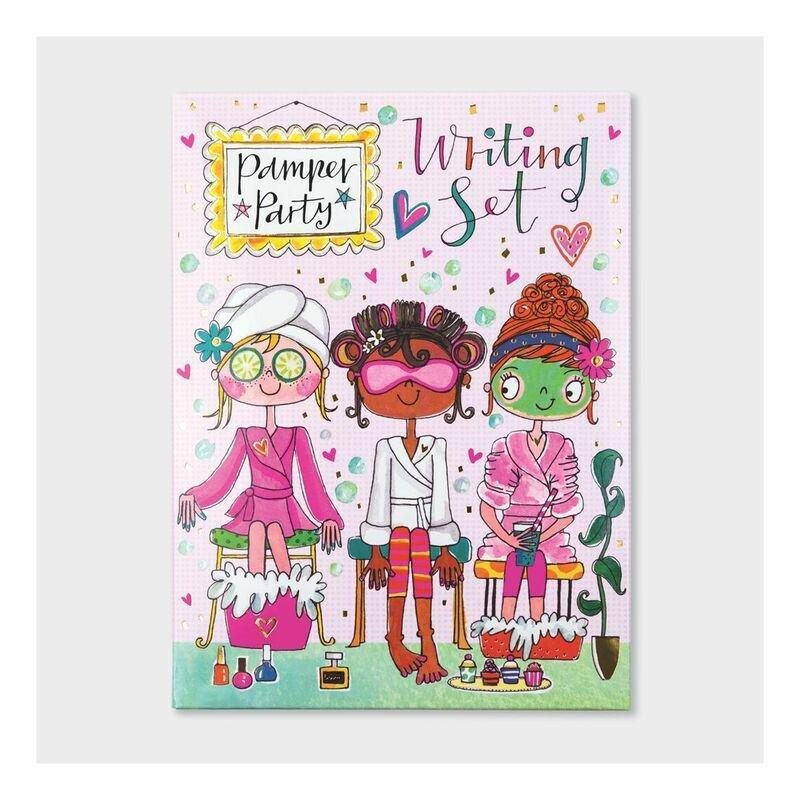 Rachel Ellen Designs Writing Set Wallet Pamper Party, , large image number 0