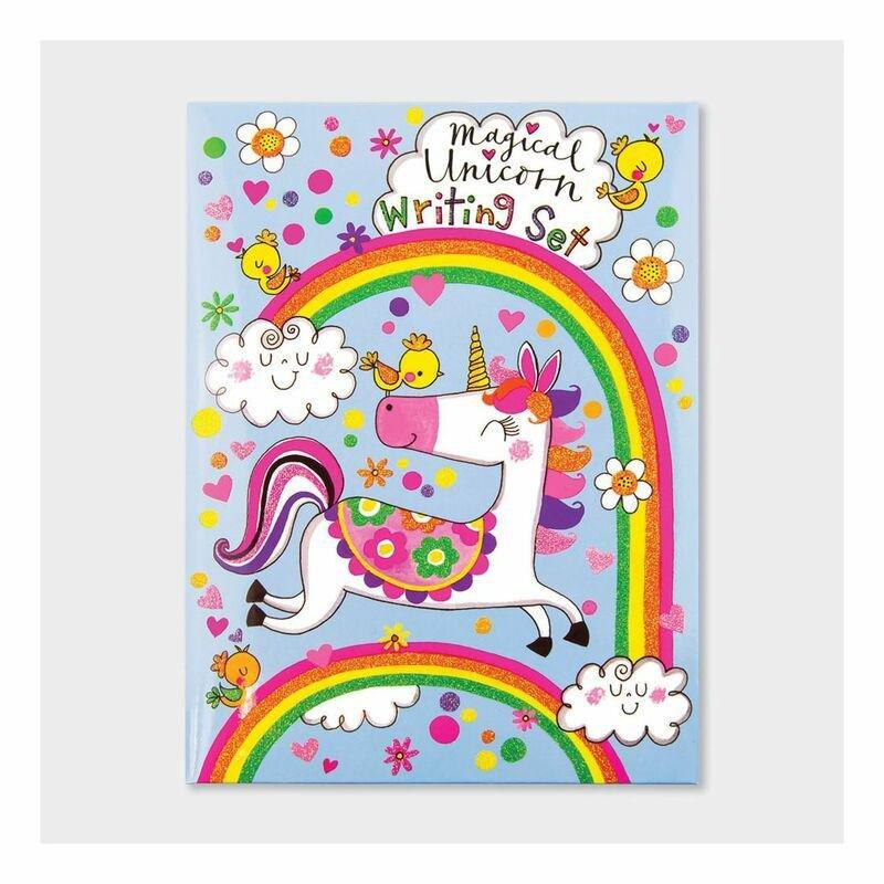 Rachel Ellen Designs Writing Set Wallet Magical Unicorn, , large image number 0