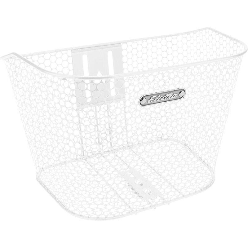 Electra Honeycomb Headset Mounted Basket White, , large image number 0