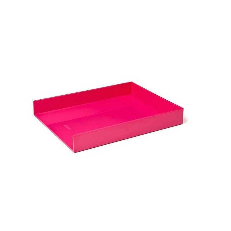 Poppin Inc Red Single Letter Tray, , large image number 0