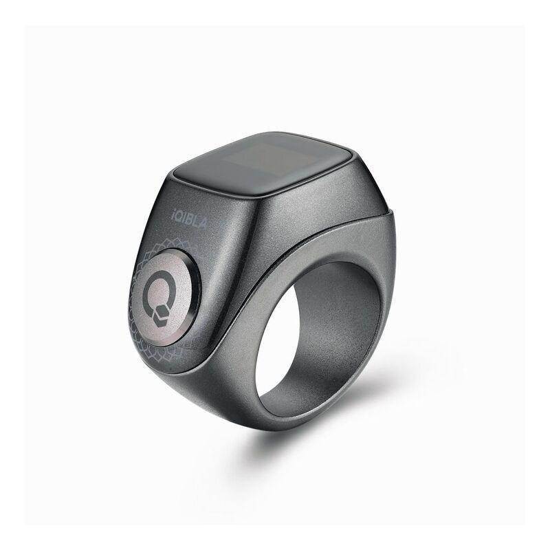 Iqibla Zikr Ring Flex Pro - Graphite Gray (18-20 mm), , large image number 0