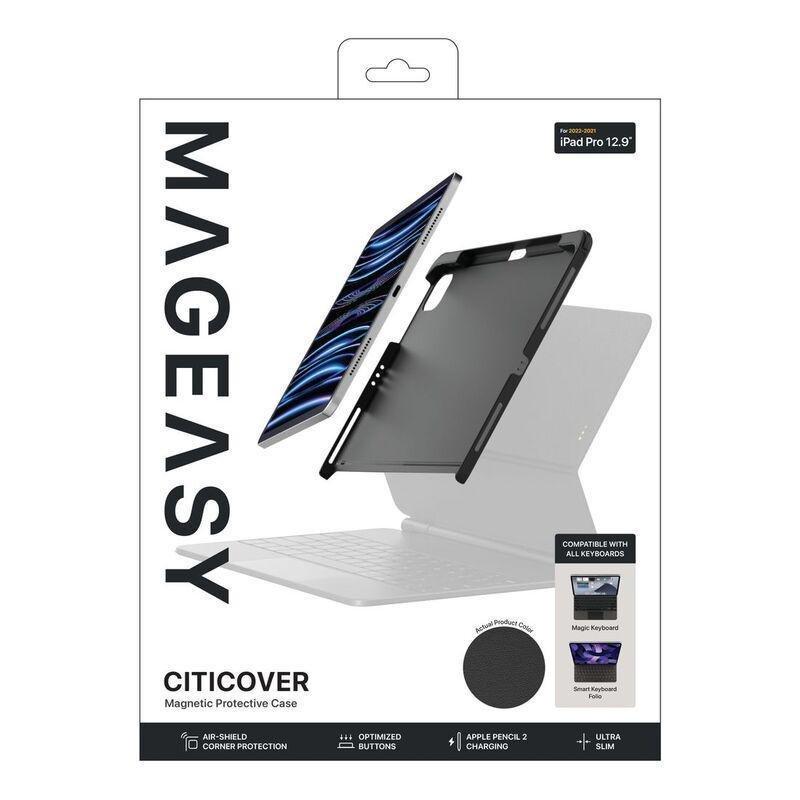 MAGEASY - Mageasy CITICOVER Magnetic Protective Case For iPad Pro 12.9 - Black
