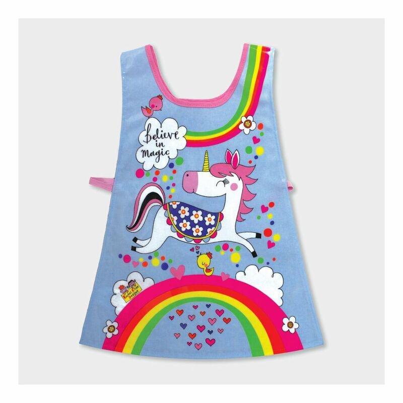 Rachel Ellen Designs Children's Tabard Unicorns & Rainbows, , large image number 0