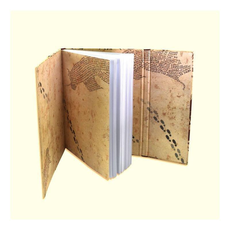 Blue Sky Studios Harry Potter Marauders Map A5 Notebook, , large image number 1