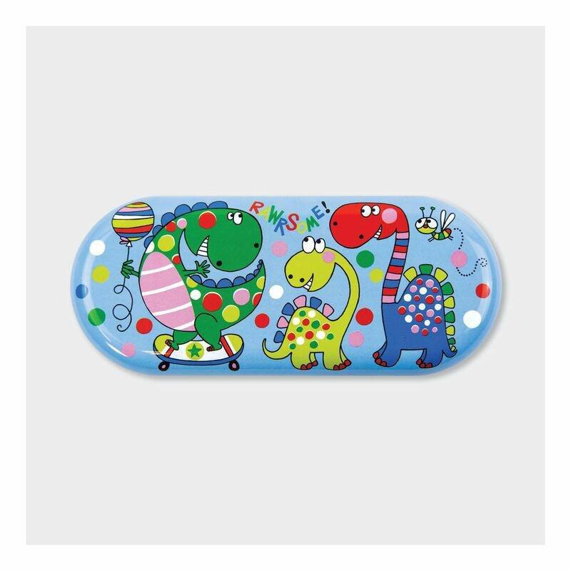 Rachel Ellen Designs Glasses Case Dinosaurs, , large image number 0