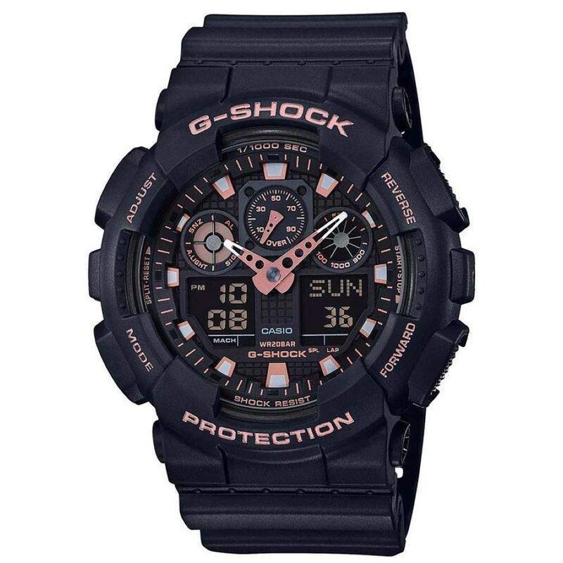 Casio G-Shock GA-100GBX-1A4DR Men's Digital Watch, , large image number 0
