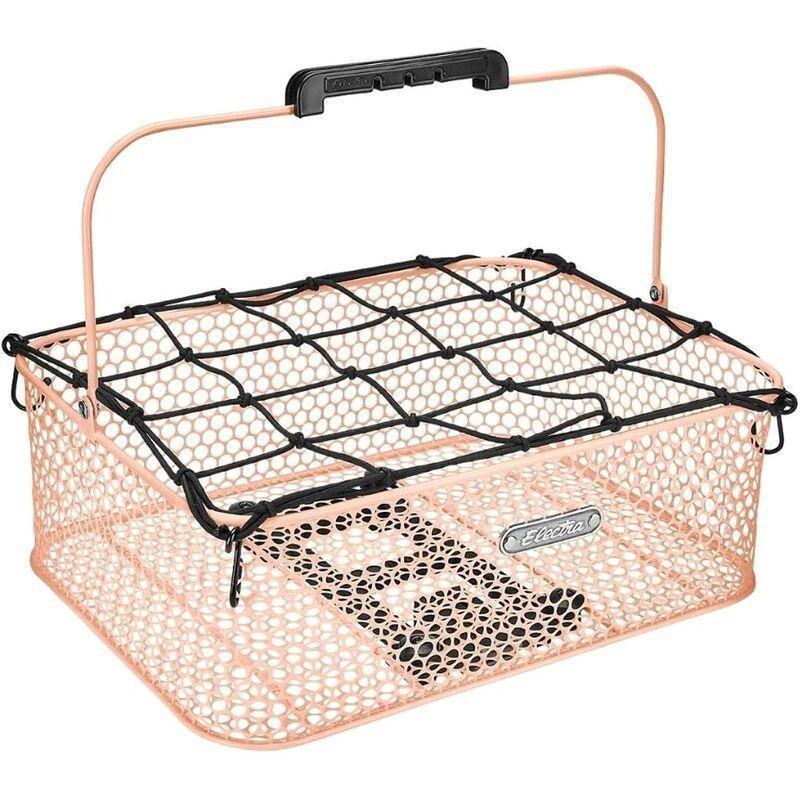 Electra Honeycomb Low Profile Mik Rear Basket Blush Pink, , large image number 0
