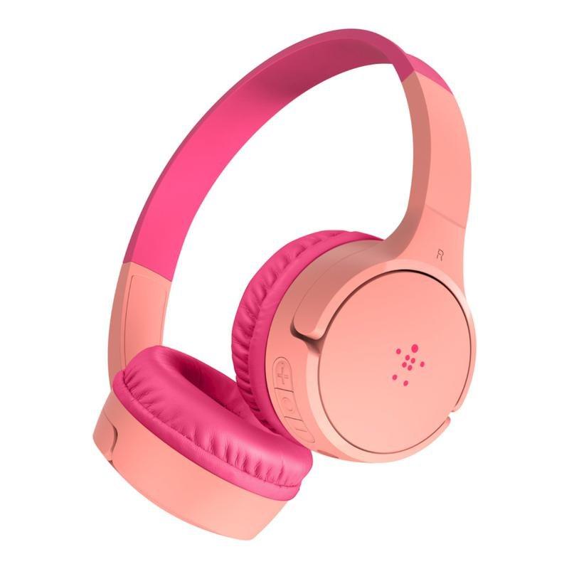 Belkin SOUNDFORM Mini Kids On-Ear Wireless Headphones Pink, , medium