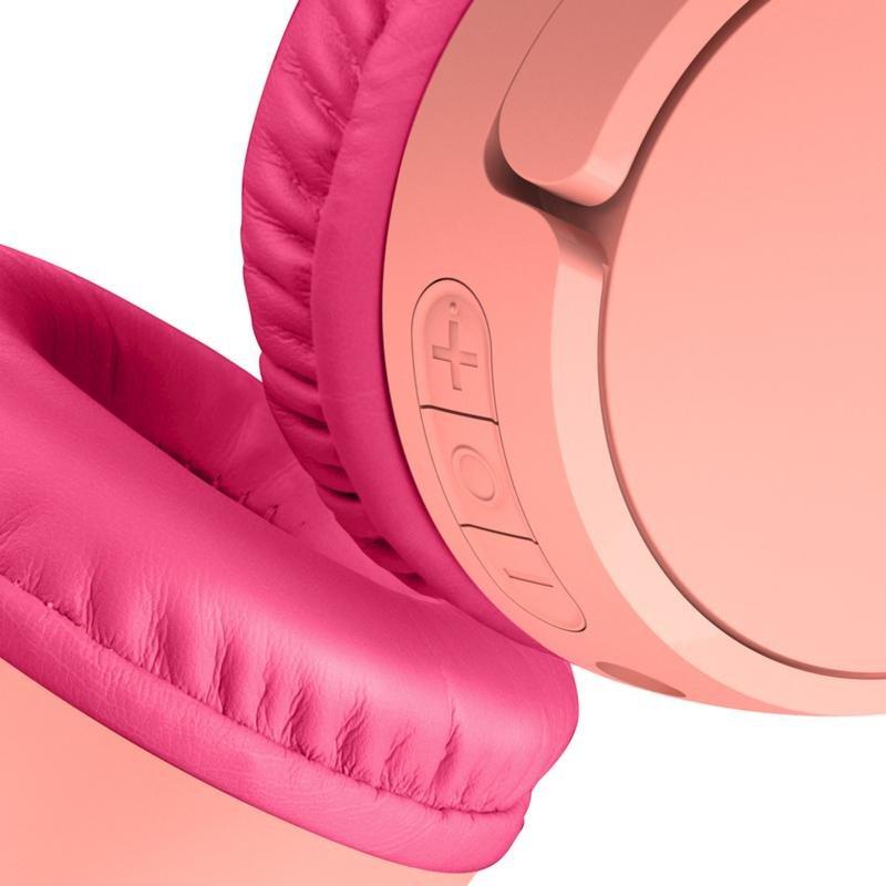 Belkin SOUNDFORM Mini Kids On-Ear Wireless Headphones Pink, , large image number 2