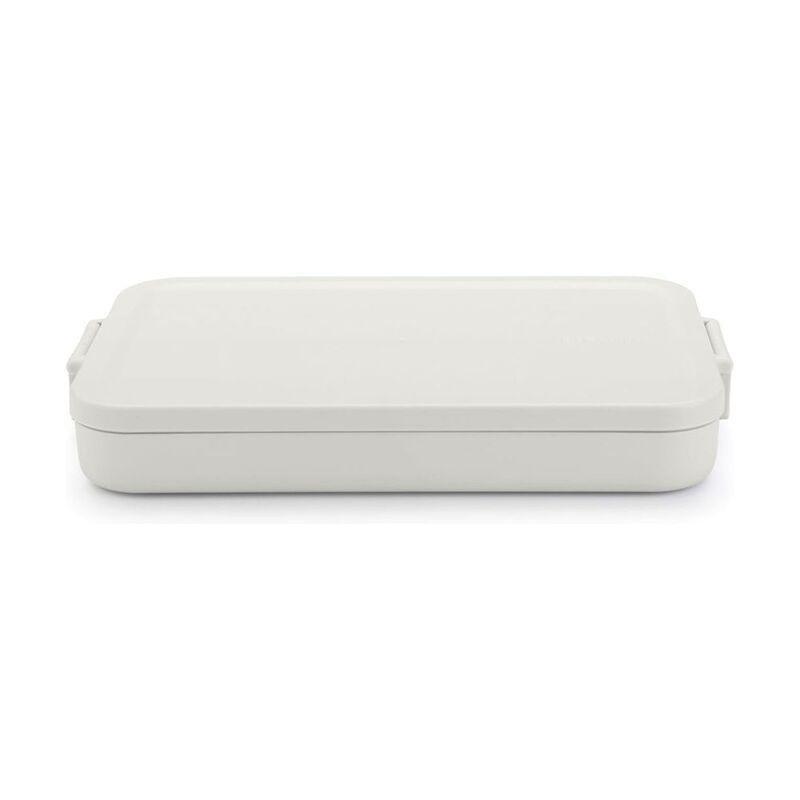 Brabantia Make & Take Lunch Box - Flat - Light Grey, , medium