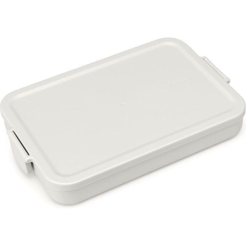 Brabantia Make & Take Lunch Box - Flat - Light Grey, , large image number 1
